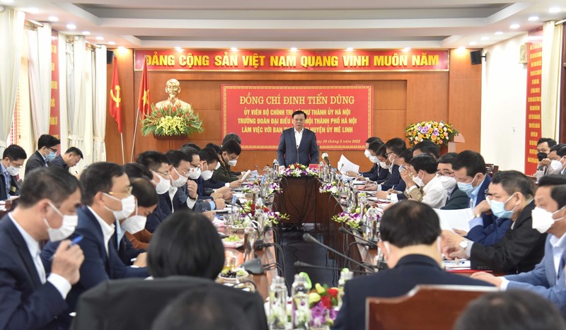 Khơi thông các nguồn lực, đưa huyện Mê Linh phát triển xứng tầm
